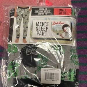 Men’s Bob Ross Sleep Pant Jogger style with pockets